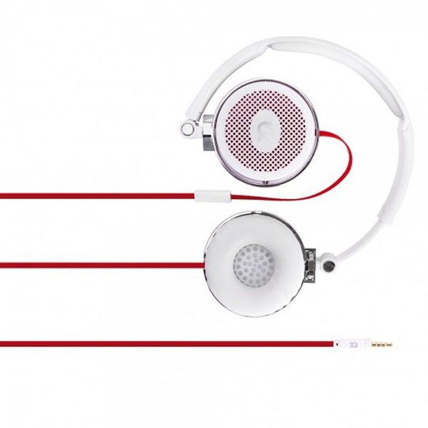 Xqisit Langalliset Over-Ear-kuulokkeet H100 3,5 mm valkoinen