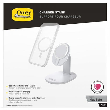 Otterbox Langaton laturi Charger Stand MagSafe Lucid Dreamer Valkoinen