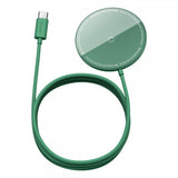 Baseus Langaton Laturi MagSafe Simple Mini 15W Vihreä