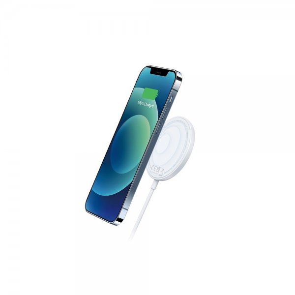 Anker Langaton Laturi PowerWave Magnetic Pad 7.5W MagSafe Valkoinen