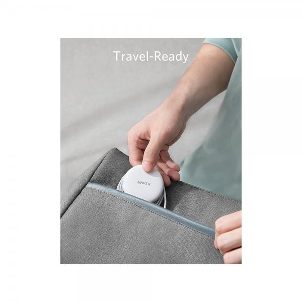 Anker Langaton Laturi PowerWave Magnetic Pad 7.5W MagSafe Valkoinen