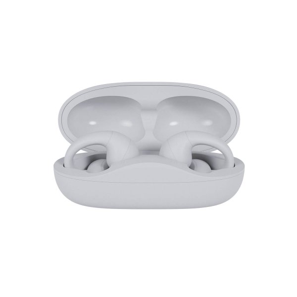 Happy Plugs Langattomat Kuulokkeet Clip Open Ear Wireless Valkoinen
