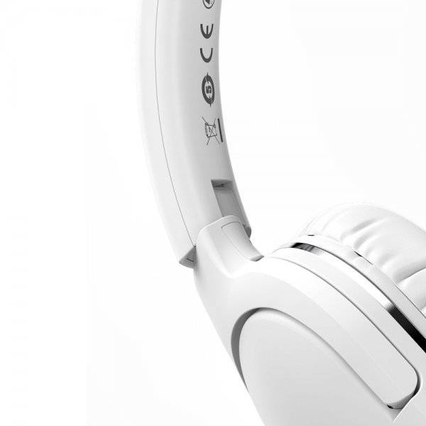 Baseus Langattomat Over-Ear Encok -Kuulokkeet, valkoinen