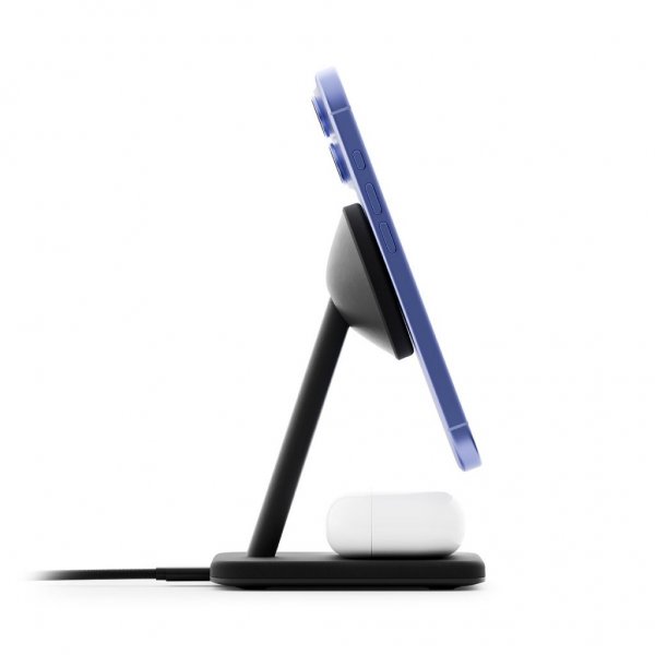 Twelve South Langaton Laturi HiRise 2 Deluxe Qi2 MagSafe Musta