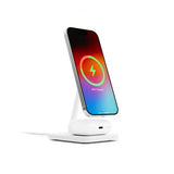 Twelve South Langaton Laturi HiRise 2 Deluxe Qi2 MagSafe Valkoinen