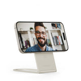 Twelve South Curve Nano MagSafe-mobiiliteline, hiekanvärinen