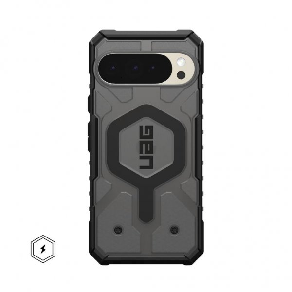 Urban Armor Gear (UAG) Google Pixel 10 Pro XL -suojakuori Pathfinder Clear MagSafe Ash