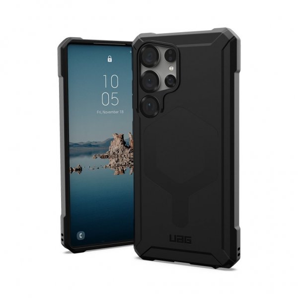 Urban Armor Gear (UAG) Samsung Galaxy S25 Ultra Kuori Essential Armor MagSafe Musta