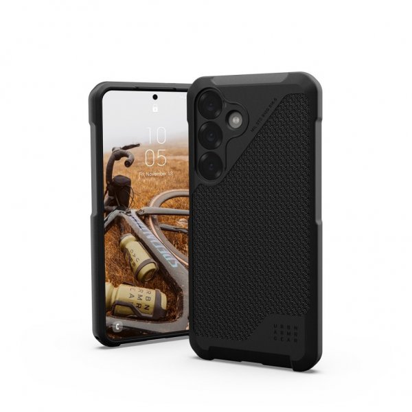 Urban Armor Gear (UAG) Samsung Galaxy S25 -suojakuori Metropolis LT MagSafe, Kevlar Black