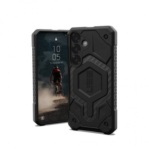 Urban Armor Gear (UAG) Samsung Galaxy S25 -suojakuori Monarch Pro MagSafe, hiilikuitu