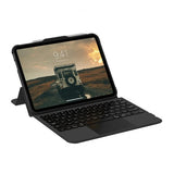 Urban Armor Gear (UAG) iPad 10.9 (gen 10)/iPad 11 (A16) Kotelo näppäimistöllä Pohjoismainen Musta