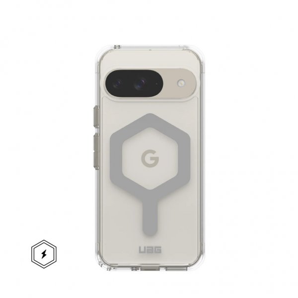 Urban Armor Gear (UAG) Google Pixel 9 -kuori Plyo Pro MagSafe Ice Silver