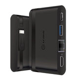ALOGIC USB-C Travel Dock Essential 4 porttia 100W PD:llä  