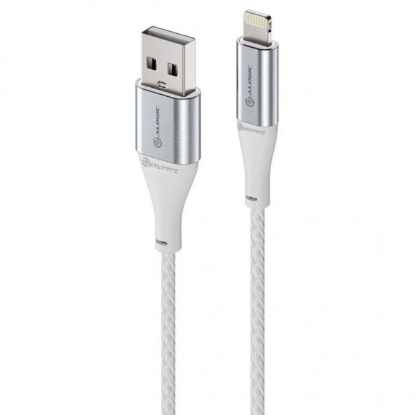 ALOGIC Ultra USB-A/Lightning-kaapeli 1,5 m Hopea