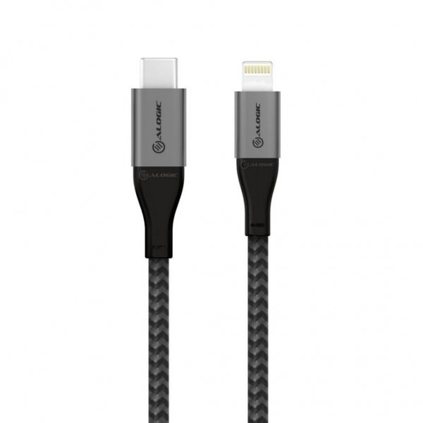 ALOGIC Ultra USB-C/Lightning-kaapeli 1,5 m Space Grey  