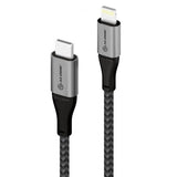 ALOGIC Ultra USB-C/Lightning-kaapeli 1,5 m Space Grey  