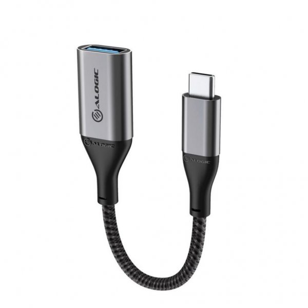 ALOGIC Ultra USB-C/USB-A-adapteri 15 cm Space Gray  