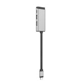 Alogic USB-hub MagForce Trio 3-in-1 Harmaa
