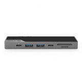 ALOGIC Ultra USB-C Dock NANO Gen 2 - HDMI. USB. SD-kortti 100W PD Avaruusharmaa