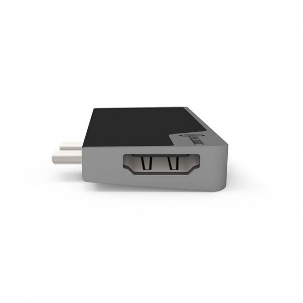 ALOGIC Ultra USB-C Dock NANO Gen 2 - HDMI. USB. SD-kortti 100W PD Avaruusharmaa