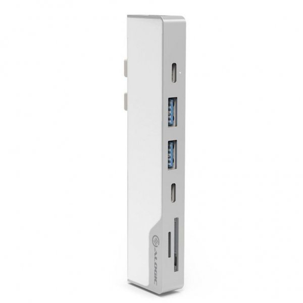 ALOGIC Ultra USB-C Dock NANO Gen 2 - HDMI. USB. SD-kortti 100W PD Hopea