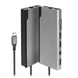 ALOGIC Ultra USB-C Dock PLUS - HDMI. MDP. USB. Ethernet. muistikortinlukija ja 100W PD Avaruusharmaa