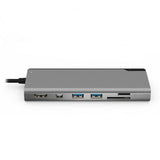 ALOGIC Ultra USB-C Dock PLUS - HDMI. MDP. USB. Ethernet. muistikortinlukija ja 100W PD Avaruusharmaa