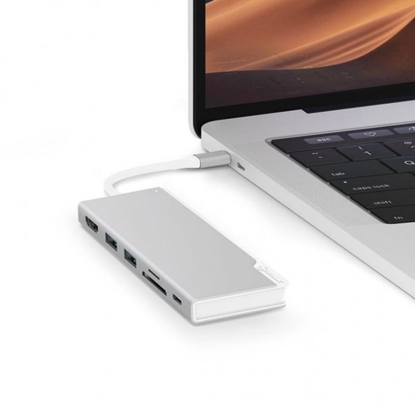 ALOGIC Ultra USB-C Dock UNI - HDMI. USB. SD-kortti 100W PD Hopea