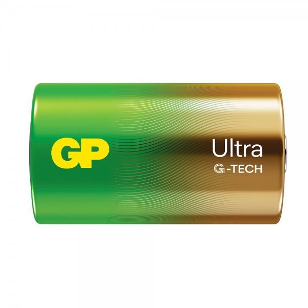 GP Ultra Alkaline D-paristo 13AU/LR20 2 kpl