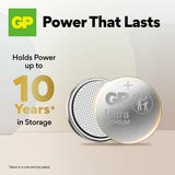 GP Ultra Lithium Nappiparisto CR2032 4 kpl:n pakkaus