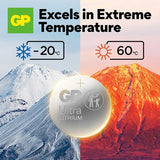 GP Ultra Lithium Nappiparisto CR2032 4 kpl:n pakkaus
