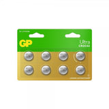 GP Ultra Lithium Nappiparisto CR2032 8 kpl:n pakkaus