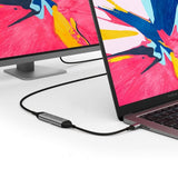 ALOGIC Ultra USB-C Uros DisplayPort Naaras Adapteri 4K @60Hz 15cm