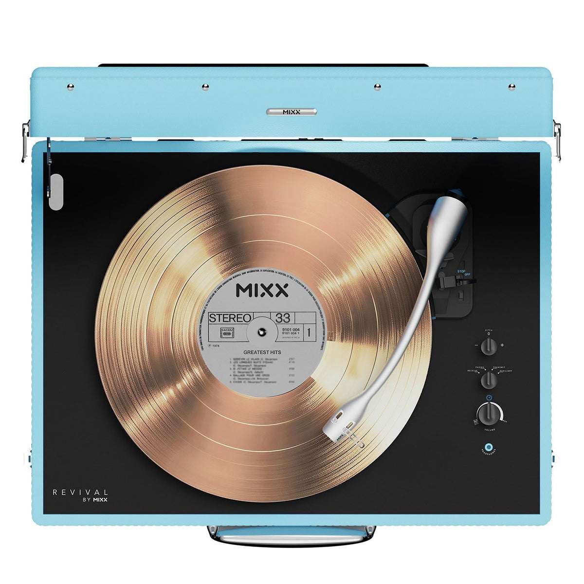 Mixx Revival 65 Vinylsoitin Stereo Turkos