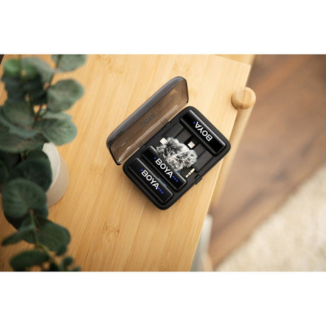 Boya Mikrofoni BOYALINK V2.0 Langaton X2-system 3.5mm/Lightning/USB-C
