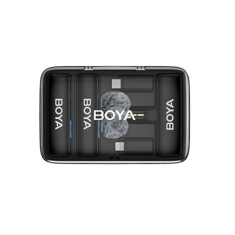 Boya Mikrofoni BOYALINK V2.0 Langaton X2-system 3.5mm/Lightning/USB-C