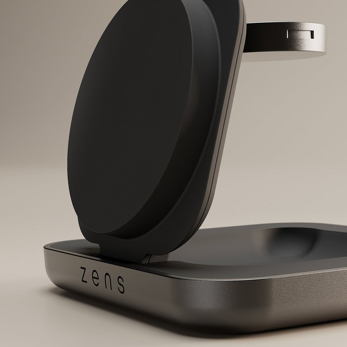 Zens Nightstand Pro 2 Alumiini MagSafe-laddare Musta