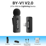 Boya Langaton Mikrofoni By-V1 Mini V2.0 Lightning 2.4 Ghz