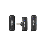 Boya Langaton 2.4 GHz Mikrofoni 2x BY-WM3T-M2 3.5 mm TRS