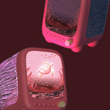 Mobility on Board Yölampu Ocean Wavy Light Coral Vaaleanpunainen