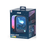 Mobility on Board Yölampu Ocean Wavy Light Abyss Sininen