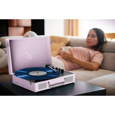 Mixx Revival 55 Vinylsoitin Stereo Vaaleanpunainen