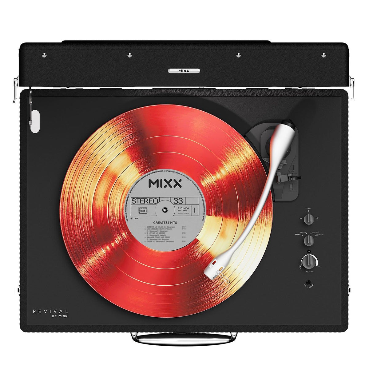 Mixx Revival 65 Vinylsoitin Stereo Musta