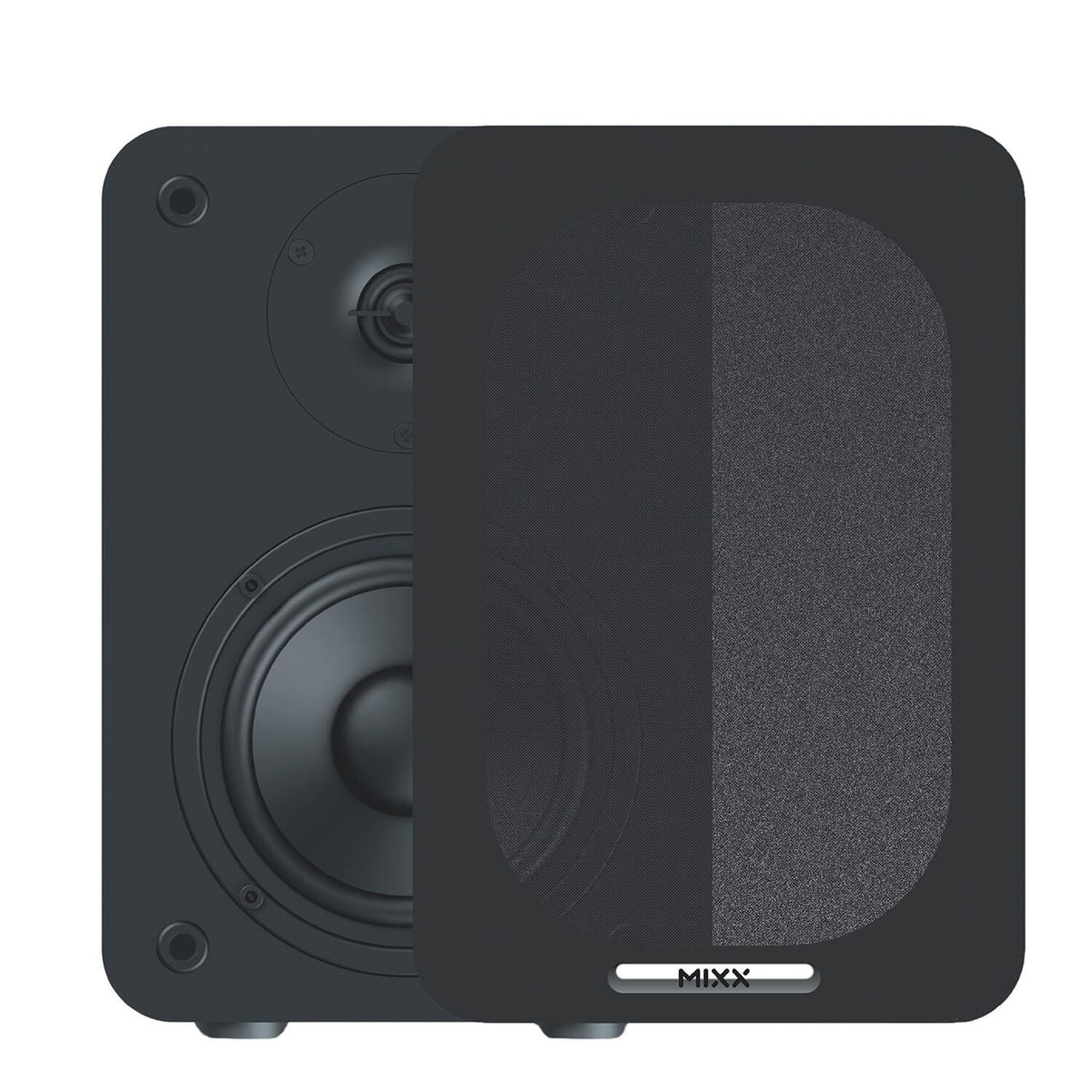 Mixx System 5 Vinyylilevy Soitin Stereo ja Kaiutin Musta