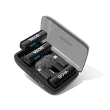 Boya Mikrofoni BOYALINK V2.0 Langaton X2-system 3.5mm/Lightning/USB-C