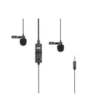 Boya Mikrofoni Lavalier 2x BY-M1DM 3.5mm 4m