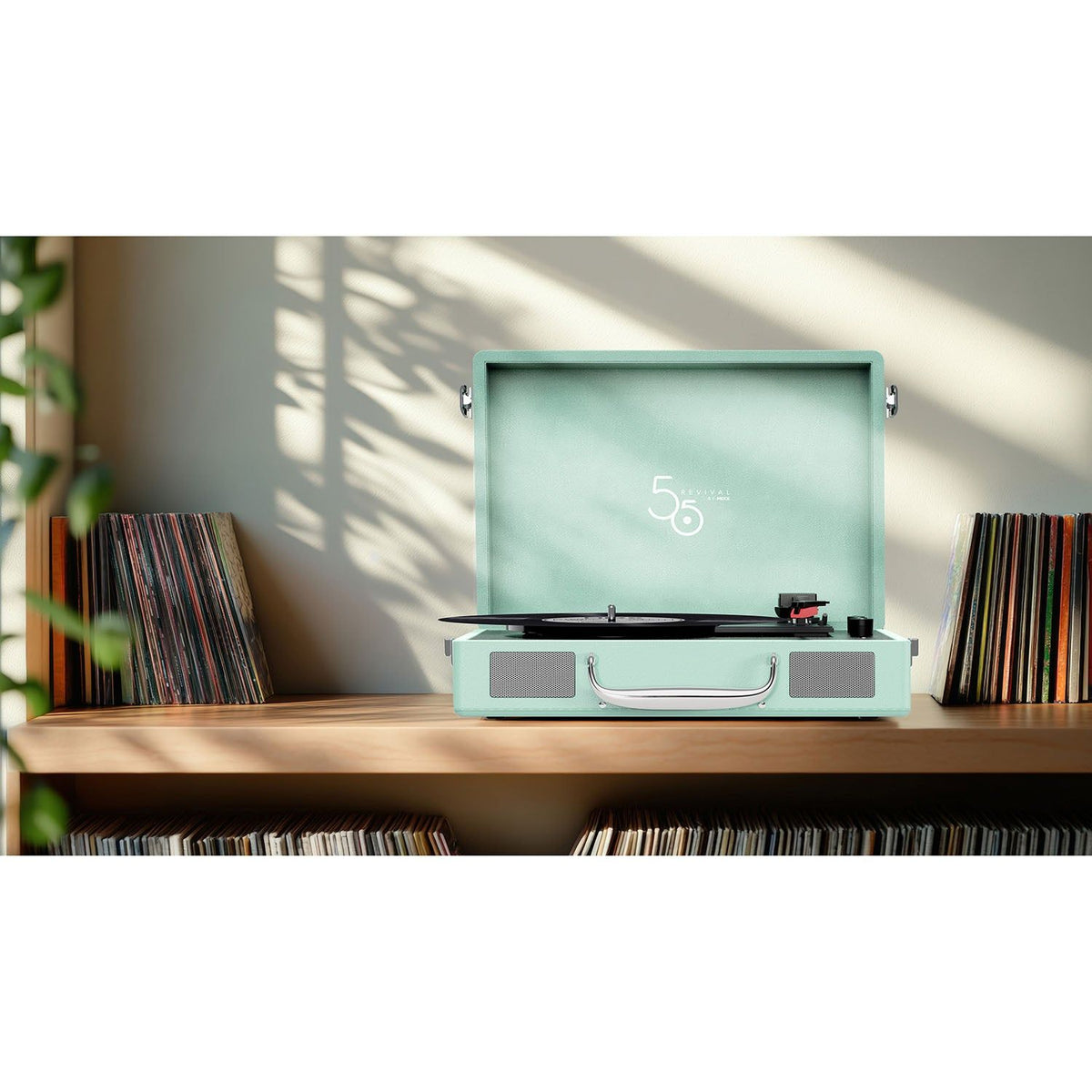 Mixx Revival 55 Vinylsoitin Stereo Mintgrön