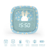 Mobility on Board Herätyskello ja yölamppuineen Billy Clock Blue Flower