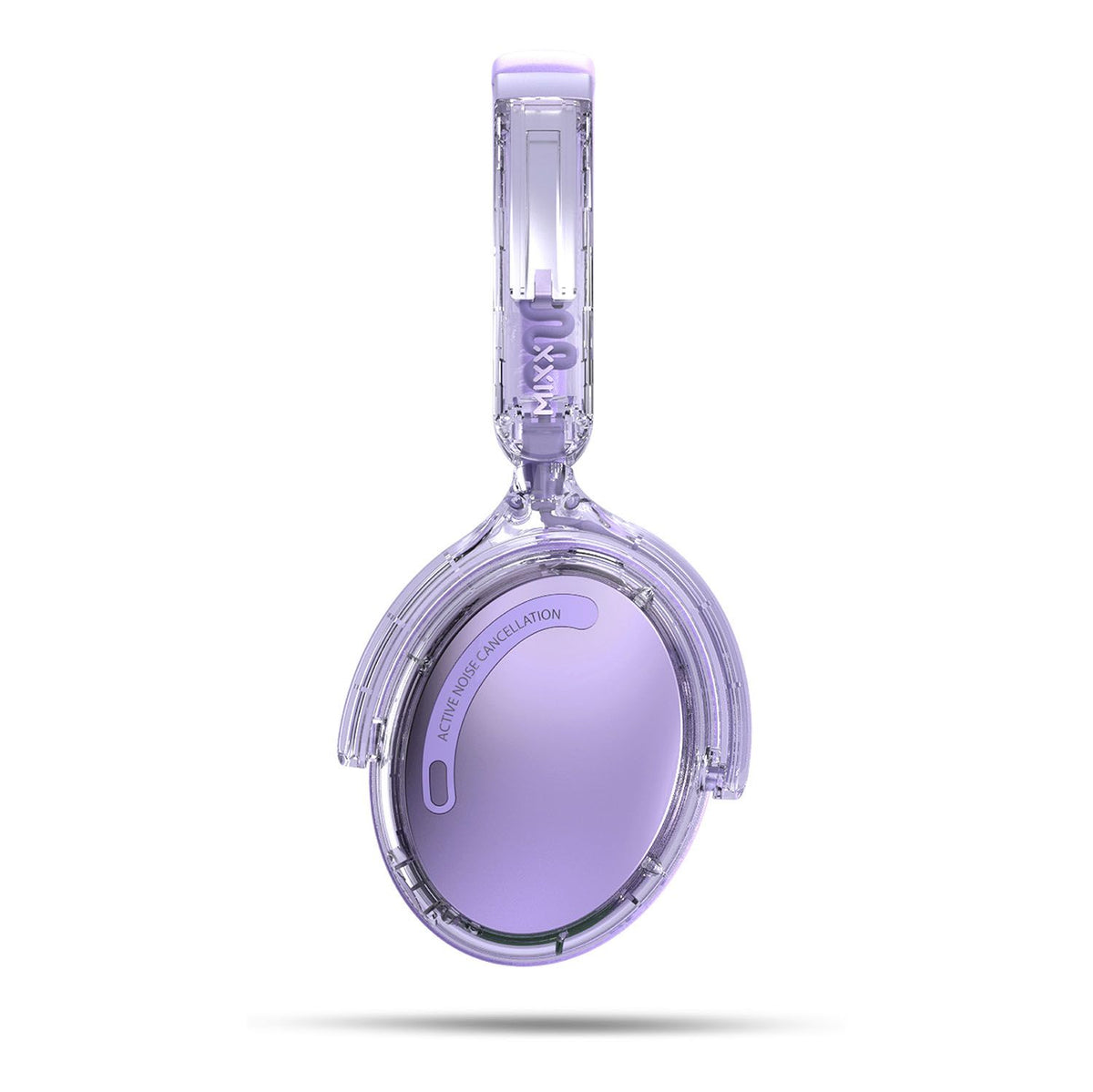 Mixx Trådlöst On-Ear Kuulokkeet StreamQ Go ANC Clear Violetti