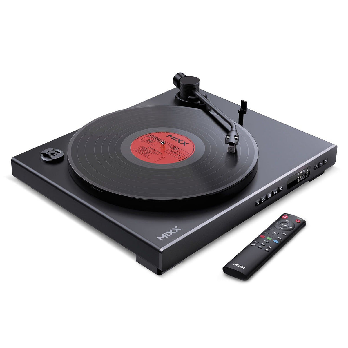 Mixx Analog Plus 2-in-1 Vinyyli- ja CD-Soitin Musta
